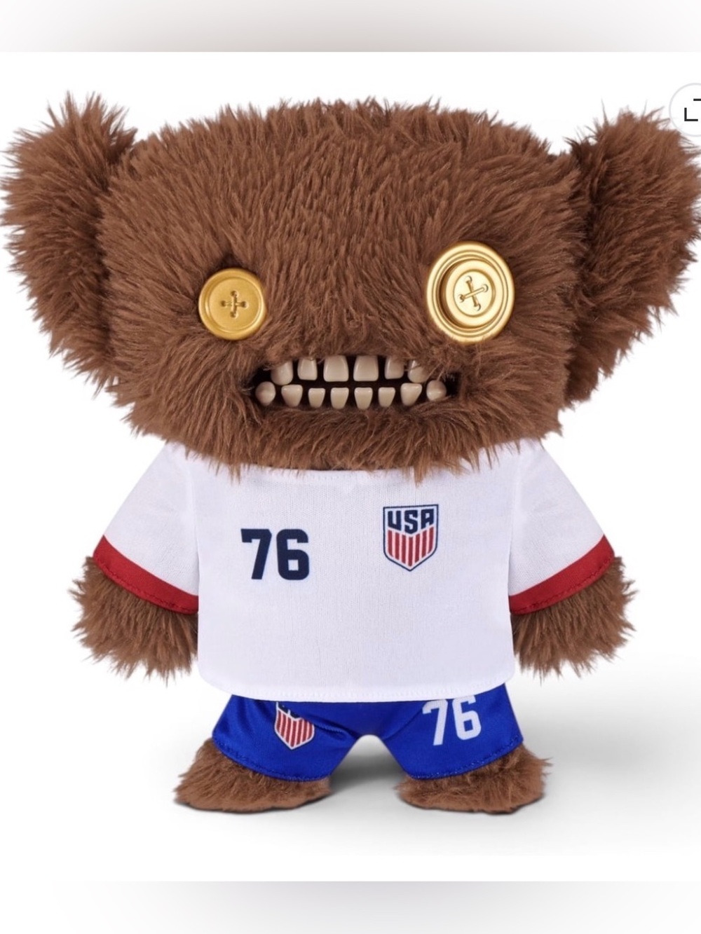 Zuru Fuggler X USA Soccer Collectible Plush